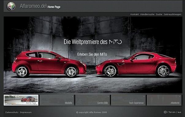 Alfa Romeo hat seinen Internetauftritt neu gestaltet. Foto: Auto-Reporter/Alfa Romeo 